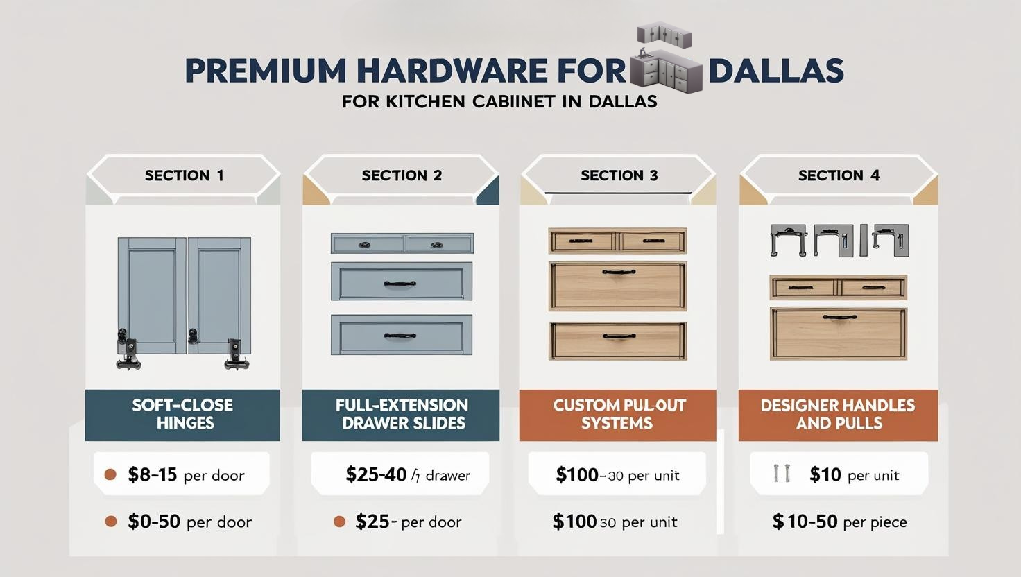 Custom Cabinet Cost in Dallas