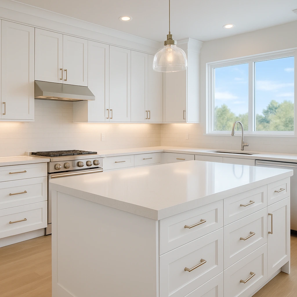 Custom Kitchen Cabinets and Countertops