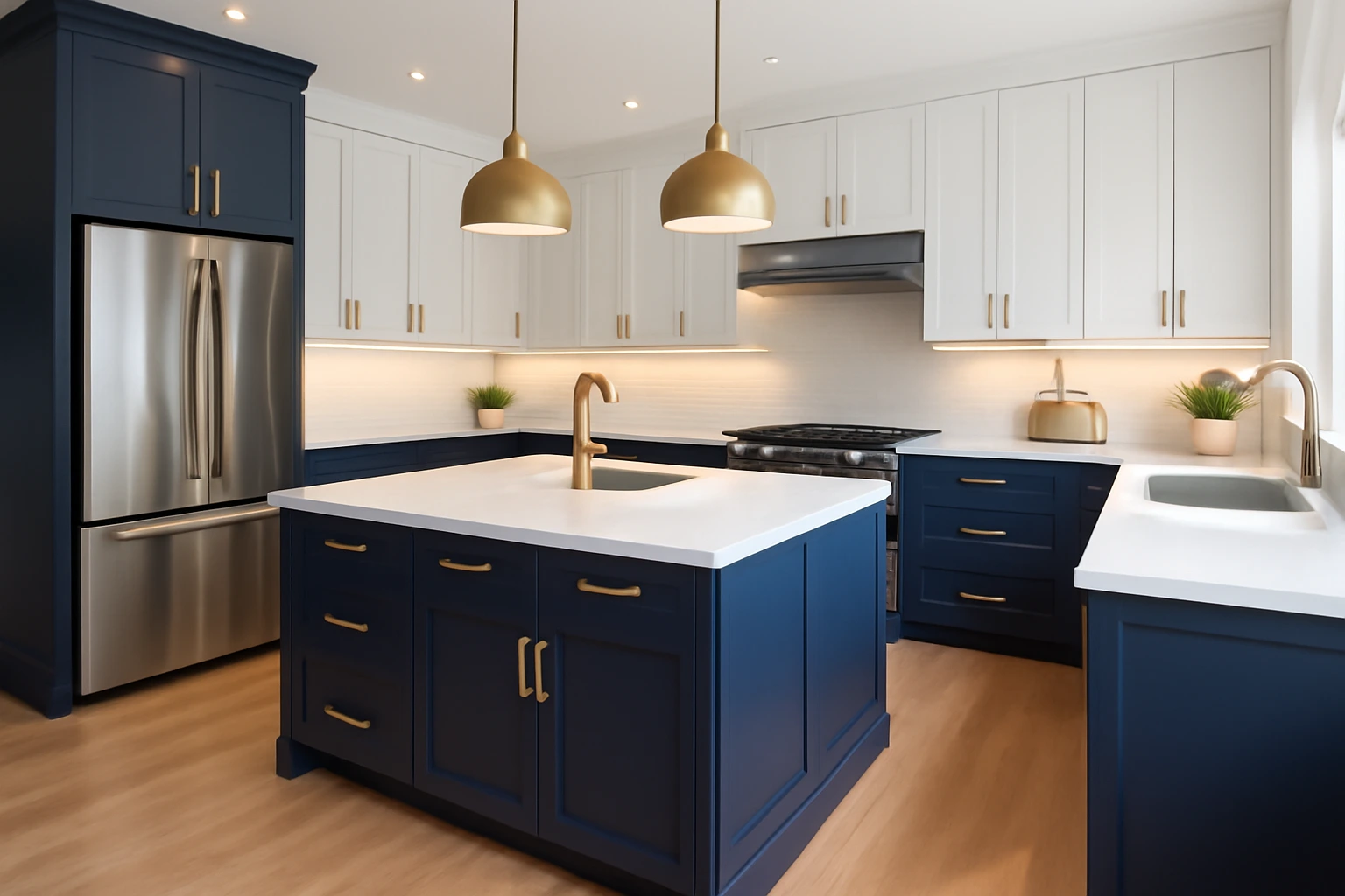 Custom Made Kitchen Cabinets