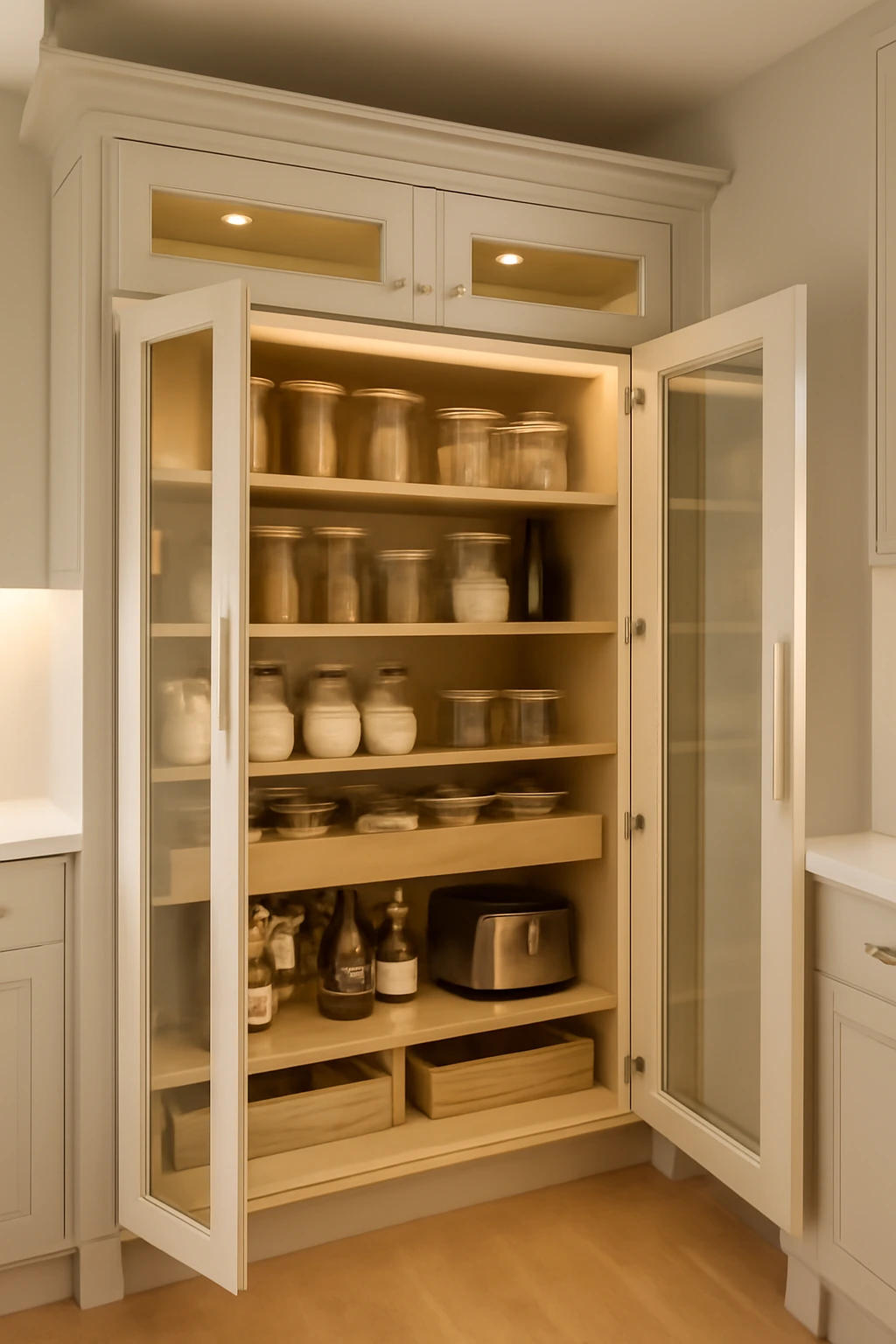 Custom Kitchen Pantry Cabinets Custom Kitchen Pantry Cabinets
