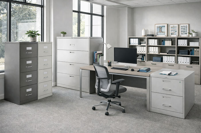 HON office file cabinets